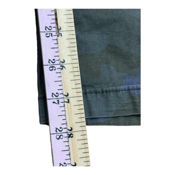 Anthropologie The Wanderer Pants Womens 26 Camo Straight Utility Cargo Belted - Picture 2 of 9